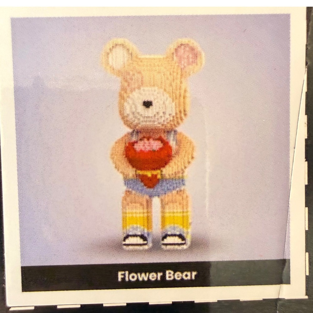 Teddy Blocks Flower Bear 5000pcs Micro Building Block Set New Sealed Bags